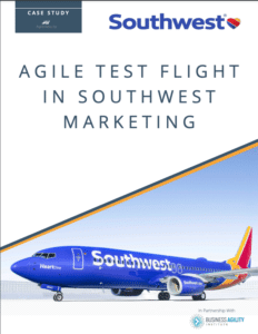 cover image of Agile Marketing case study, an example of business agility