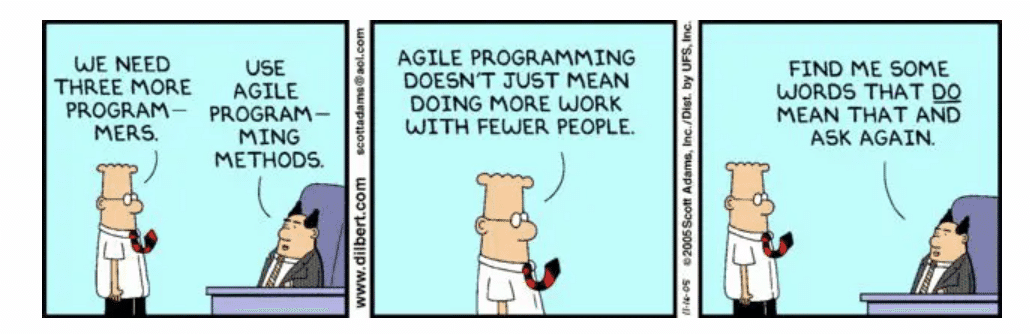 Dilbert comic strip