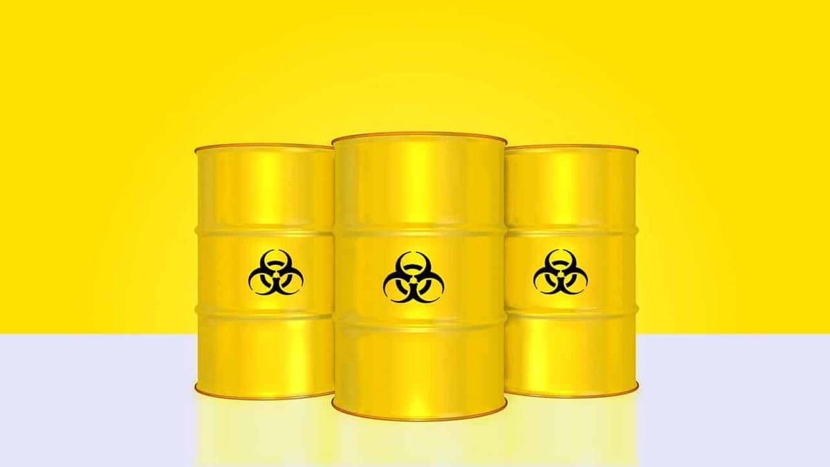 Nuclear power plant representing radioactive legacy code that needs handling