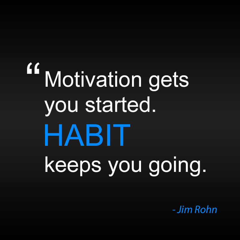 Motivation gets you started. Habit keeps you going. High-Quality Scrum Teams