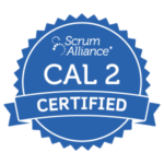 Certified Agile Leader (CAL 2) badge from Scrum Alliance