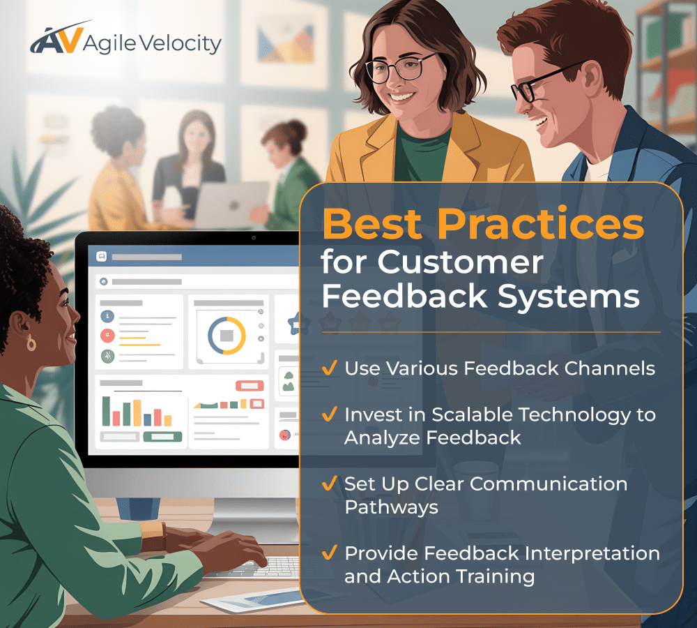 Customer feedback systems best practices for effective communication and analysis.